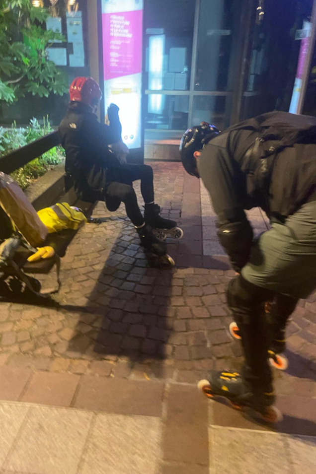 Derniers préparatifs avant les 200 km de rollers...