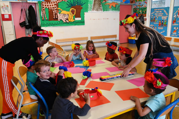 Des enfants au Val