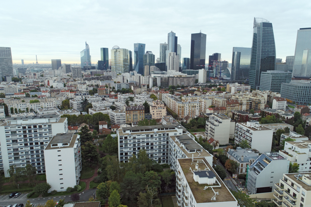 Vue de Courbevoie