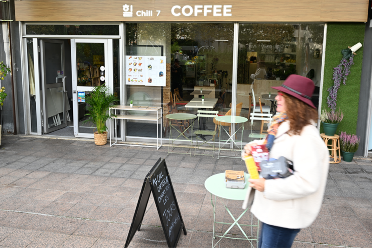 La devanture du coffee shop 7 Chill