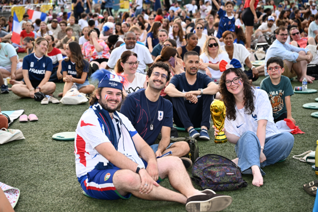 soirées foot sur grand écran