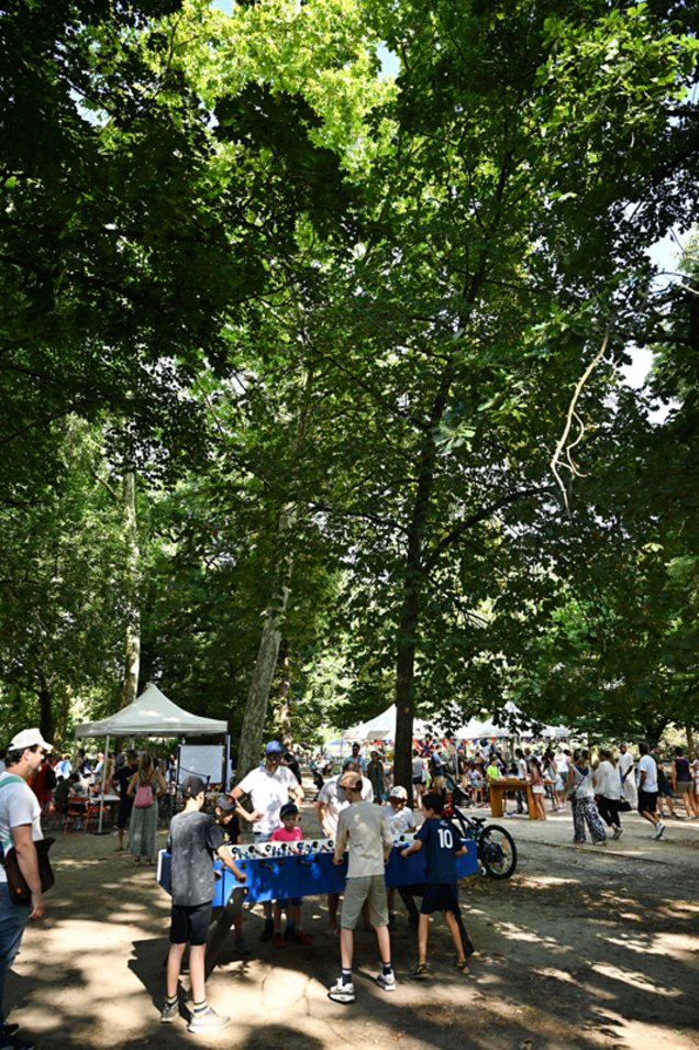 La Fête nationale, l'édition 2025, la fête au parc de Bécon