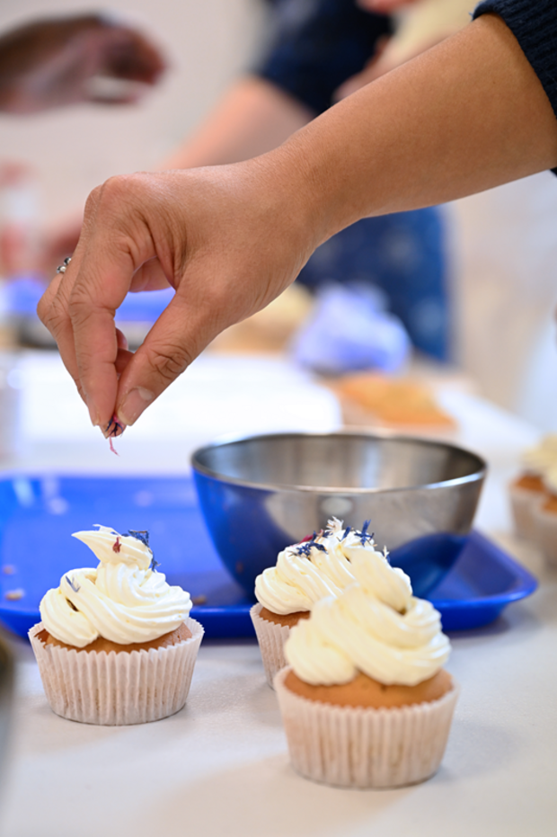 atelier cupcakes à la maison des familles