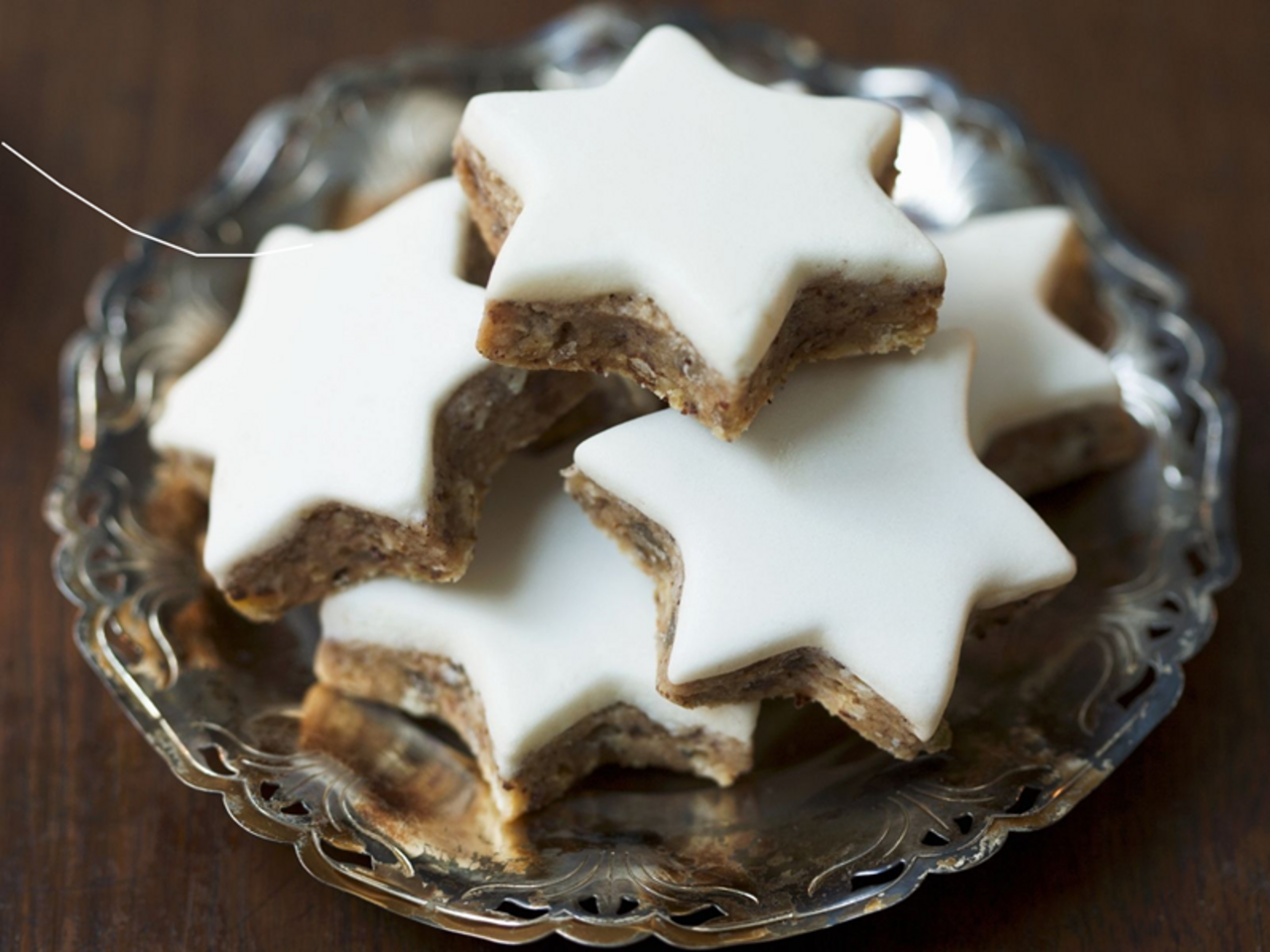 Petits biscuits en forme d'étoiles