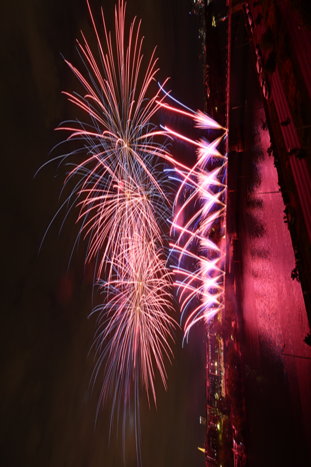 La Fête nationale, l'édition 2025, le feu d'artifice