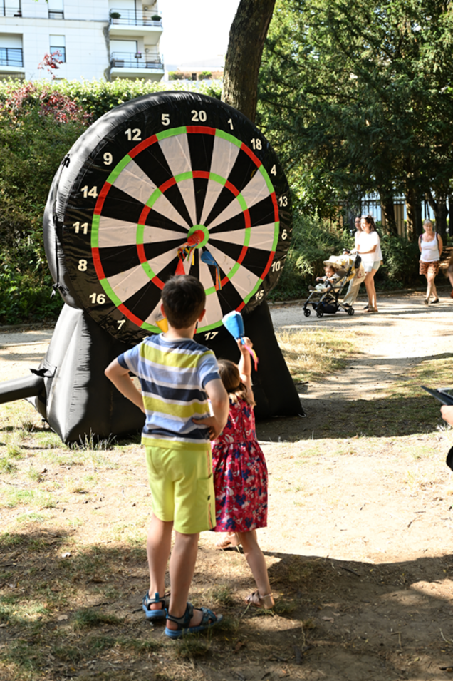 La Fête nationale, l'édition 2025, la fête au parc de Bécon