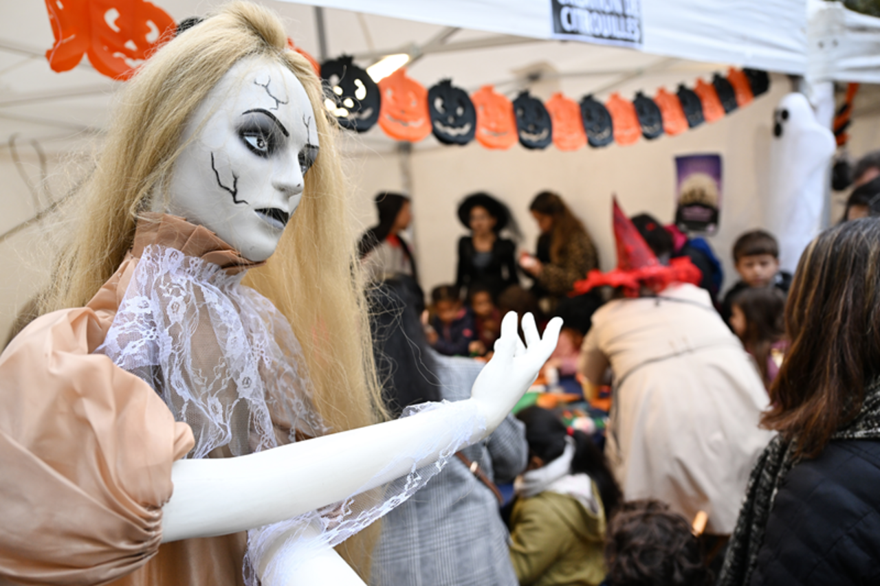 Ambiance Halloween place Charras
