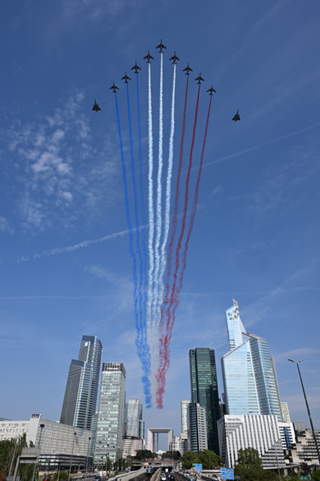 le défilé aérien du 14 juillet