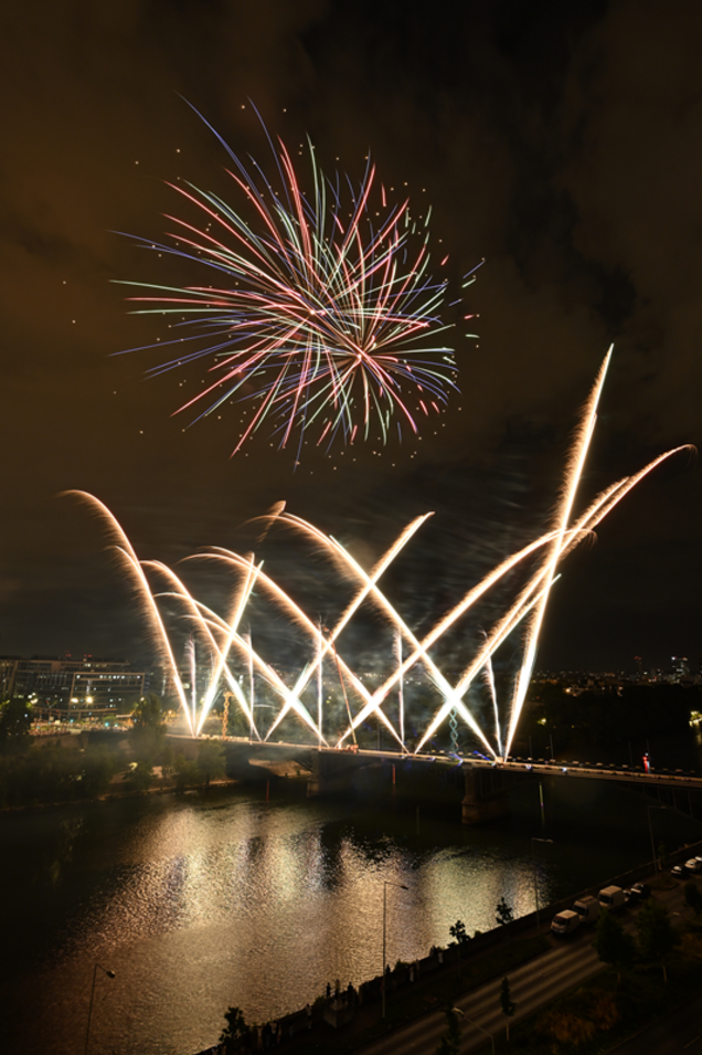 La Fête nationale, l'édition 2025, le feu d'artifice